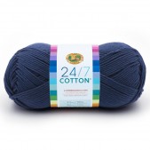 Lion Brand 24/7 Cotton Navy