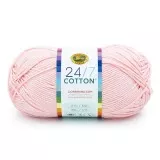 Lion Brand 24/7 Cotton Pink Lemonade