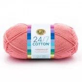Lion Brand 24/7 Cotton Pink