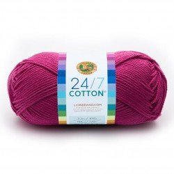 Lion Brand 24/7 Cotton Rose