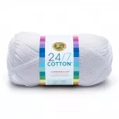 Lion Brand 24/7 Cotton White