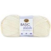 Lion Brand Basic Stitch Anti Pilling Ecru