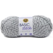 Lion Brand Basic Stitch Anti Pilling Grey White Lion Brand Basic Stitch Anti Pilling Grey White