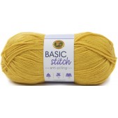 Lion Brand Basic Stitch Anti Pilling Mustard