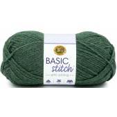 Lion Brand Basic Stitch Anti Pilling Pine Heather