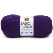 Lion Brand Basic Stitch Anti Pilling Purple
