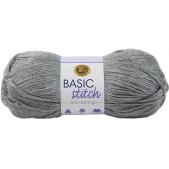 Lion Brand Basic Stitch Anti Pilling Silver Heather Lion Brand Basic Stitch Anti Pilling Silver Heather