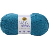 Lion Brand Basic Stitch Anti Pilling Turquoise Heather