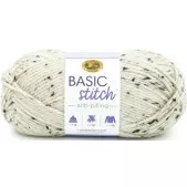 Lion Brand Basic Stitch Anti Pilling Almond Tweed