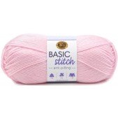 Lion Brand Basic Stitch Anti Pilling Baby Pink