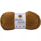 Lion Brand Basic Stitch Anti Pilling Gold Heather