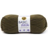 Lion Brand Basic Stitch Anti Pilling Olive