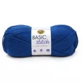 Lion Brand Basic Stitch Anti Pilling Royal Blue