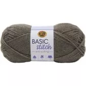 Lion Brand Basic Stitch Anti Pilling Taupe Heather