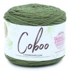 Lion Brand Coboo Olive
