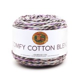 Lion Brand Comfy Cotton Blend Blueberry Muffin