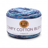 Lion Brand Comfy Cotton Blend Ocean Breeze
