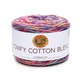 Lion Brand Comfy Cotton Blend Flower Garden