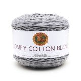 Lion Brand Comfy Cotton Blend Silver Lining