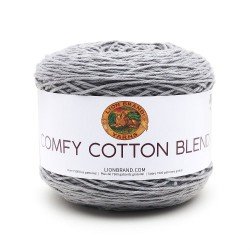 Lion Brand Comfy Cotton Blend Silver Lining