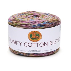 Lion Brand Comfy Cotton Blend Stained Glass