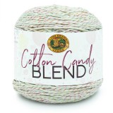 Lion Brand Cotton Candy Blend Grey