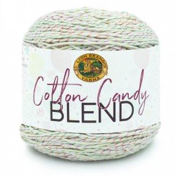 Lion Brand Cotton Candy Blend Grey