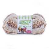 Lion Brand Ice Cream Cotton Blend Chocolate