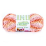 Lion Brand Ice Cream Cotton Blend Orange