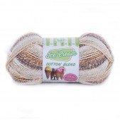 Lion Brand Ice Cream Cotton Blend Chocolate