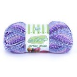 Lion Brand Ice Cream Cotton Blend Grape