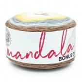 Lion Brand Mandala Bonus Bundle Yeti