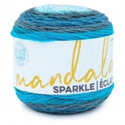 Lion Brand Mandala Sparkle Aquarius