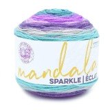 Lion Brand Mandala Sparkle Aquila