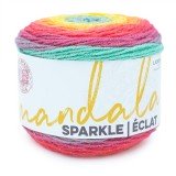 Lion Brand Mandala Sparkle Crux