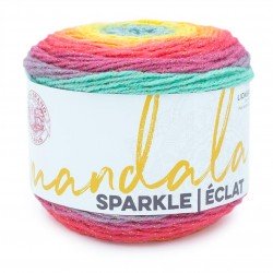 Lion Brand Mandala Sparkle Crux