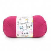 Lion Brand Pound of Love Cerise