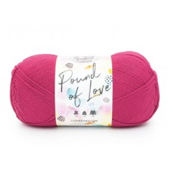 Lion Brand Pound of Love Cerise