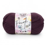 Lion Brand Pound of Love Huckleberry