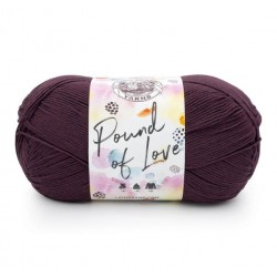 Lion Brand Pound of Love Huckleberry