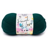Lion Brand Pound of Love Hunter Green Lion Brand Pound of Love Hunter Green