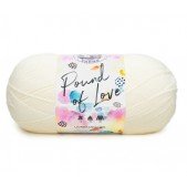 Lion Brand Pound of Love Antique White