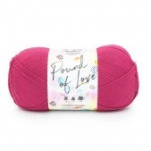 Lion Brand Pound of Love Cerise
