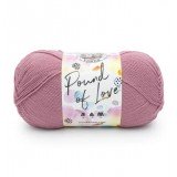 Lion Brand Pound of Love Heather Rose