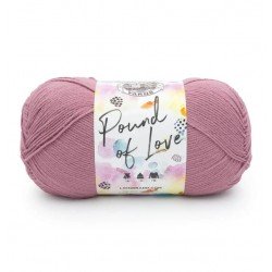 Lion Brand Pound of Love Heather Rose