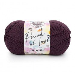 Lion Brand Pound of Love Huckleberry