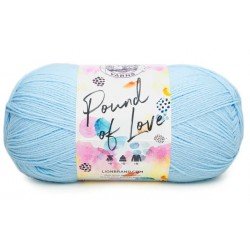 Lion Brand Pound of Love Pastel Blue