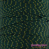 Nylon Thread 1.5MM Dark Green Gold Metallic