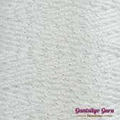 Nylon Thread 1.5MM White Silver Metallic