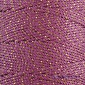 Nylon Thread 1.5MM French Rose Gold Metallic
